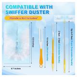 YagoDago Duster Refill Compatible with Swiffer Hand Duster, Unscented Disposable Heavy Duty Duster Refills, Dusters Refills for Cleaning, Blinds & Ceiling Fan, 20 Count (Handle is Not Included)