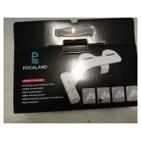 Ultra-Slim Bidet Attachment, Posterior&Feminine Wash-(Retractable Dual Nozzles), (White)