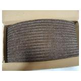 ANTDLE Stair Treads Non-Slip 16 Pack 8"x30" - Carpet Stair Runner for Indoor Wooden Steps with TPE Backing & Anti-Skid Surface, Reusable Adhesive Safety Rug for Kids/Elder/Pet-Friendly - Brown