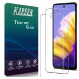 KAREEN 2 Pack Screen Protector Designed for Motorola Moto G Play 2024 Tempered Glass Film, 9H Hardness, Easy to Install, Case Friendly