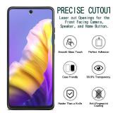 KAREEN 2 Pack Screen Protector Designed for Motorola Moto G Play 2024 Tempered Glass Film, 9H Hardness, Easy to Install, Case Friendly