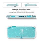 DLseego Protective Case for Nintendo Switch Lite, Glitter Bling Soft TPU Cover with Shock-Absorption and Anti-Scratch Design Protective Case - Crystal Glitter