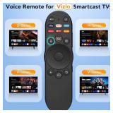 Voice Remote Control for Vizio-Smart-TV-Remote-Replacement XRT270 for Vizio FHD 4K Quantum D/P/M/V-Series Smart TV