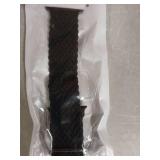 WJK Braided Sport Solo Loop Compatible with Apple Watch Bands for Women Solace 40mm 41mm 44mm 45mm 38mm SE 49mm 42mm Stretchy Cute Nylon, Black Elastic Strap for iWatch Bands Series 10 9 8 7 6 5 4 3