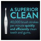 Tao Clean UV Sanitizing Sonic Toothbrush and Cleaning Station, Electric Toothbrush, Dual Speed Setting, White