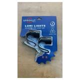 Sprokut Lumi Headlight/Taillight Combo, a silicone LED light set designed for bicycles