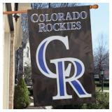 Colorado Rockies 44  x 28  Applique Team Flag