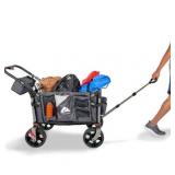 Ozark Trail All Terrain Foldable Push Pull Wagon 48"Height - Retail: $139