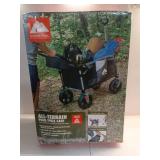 Ozark Trail All Terrain Foldable Push Pull Wagon 48"Height - Retail: $139