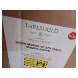 Set of 2 Woven Nesting Tables - Threshold designed with Studio McGee: Rattan Design, No Assembly Required - Retail: $220