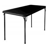 Peakform 20"x48" Folding Table Black