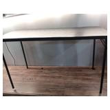 Peakform 20"x48" Folding Table Black