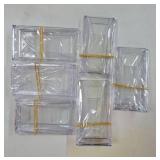 6 Pack Acrylic Book Stand for Display Adjustable Clear Display Holder Easel Collector Stand for Home Office Back to School Comic Album CD Magazine Postcard Artworks (4.2 x 4.3 x 2.35 Inch) - Retail: $