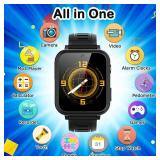 Kids Game Smart Watch for Kids with 39 Puzzle Games HD Touch Screen Camera Music Player Pedometer Alarm Clock Calculator Flashlight 12/24hr Kid Watch Gift for 4-12 Year Old Boys Toys for Kid - Retail: