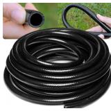 50 FT 1/2 Irrigation Tubing Mainline - Drip Irrigation Tubing Perfect for Push-To-Connect Garden Irrigation System, or as Blank Distribution Hose for Any Gardening Project - Retail: $31