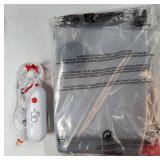 Vacuum Storage Bags with USB Electric Pump, 6 Pack Carry-on Size Space Saver for Clothes and Clothing Travel, Compression Bags for Clothes - Retail: $19