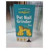 Pet Nail Grinder for Dogs and Cats - Super Quiet and Low Vibration Electric Dog Nail Grinder with 2 LED Lights - USB Rechargeable and Cordless - 2 Speeds - Small to Large Pets - Retail: $40