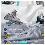 Bassinet Sheets, Bassinet Sheets for Baby Boy, Bassinet Sheet Neutral, Fit for Rectangle, Round, Oval, Hourglass Bassinet Mattress, Flexible for Different Bassinet Pad/Mattress, 2 Pack - Retail: $10