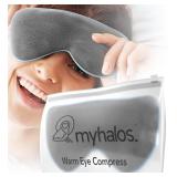 Heated Eye Mask for Dry Eyes - Steam Warm Compress for Eyes - Remove Styes, Chalazion Therapy Warming and Heating Pad Hot Compress - Moist Heat Mask for Blepharitis & MGD - Retail: $16