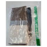 Patchwork Pillow Cover 18x18 Inch Luxury Cotton and Linen Cushion Cover Square Pillowcover for Couch Bedroom Living Room, Brown - Retail: $18