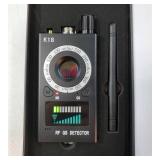 Hidden Camera Detectors, Anti Spy Camera Finder, GPS Tracker Detector, Hidden Devices Detector for Airbnb, Hotels, Bathroom, Home, Office (Black) - Retail: $50