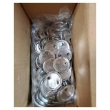 200 Sets of 37mm Metal Button Supplies Parts for Button Maker Hand Press Round Pin Badge Making Machine DIY Craft Items - Retail: $25