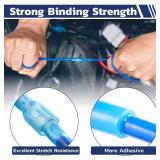 100pcs Heat Shrink Spade Connectors, AWG 22-10 Quick Disconnect Wire Connectors-Female and Male Spade terminals for Watercraft, Electronics, Automotive Crimp Connectors - Retail: $15