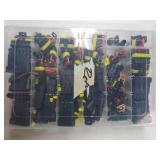 800Pcs Waterproof Automotive Electrical Connectors 50 Sets of 1/2/3/4/5/6 Pin Electrical Wire Connectors Compatible with 16-22 AWG Wires - Retail: $18