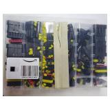 800Pcs Waterproof Automotive Electrical Connectors 50 Sets of 1/2/3/4/5/6 Pin Electrical Wire Connectors Compatible with 16-22 AWG Wires - Retail: $18