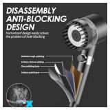 Filtered Showerhead High Pressure Handheld Hydrojet Nozzle Kit for Men, Women, Children and Pets