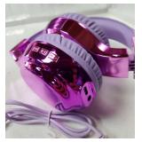 Kids Bluetooth Headphones, 60H Playtime, 85/94dB Safe Volume Limit, Metallic Gradient Wireless Headset with HD Mic, Fast Charging, Foldable, Wired 3.5mm Mode for School/Tablet/Travels - Retail: $20