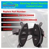 Steering Wheel Mounted Cruise Control Switch Replacement for Ford 1998-2003 Ranger 2001-2005 Explorer Sport Trac F150 Mercury Mountaineer Mazda B3000, 901399 F87A9D809BA - Retail: $18