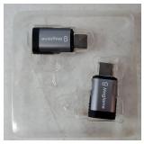 2Pack 24Pin Magnetic USB C Adapter 240W Straight, (40Gbps and 4K Video) USB C Extender C Male to C Female Adapter, Port Protection for USB 4 Steam Deck, ROG Ally, Laptop, Smartphone - Retail: $17