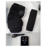 Red Light Therapy Knee Brace Wireless Rechargeable with Pulse & Heating Modes, 660nm & 850nm Near-Infrared Light for Knee, Elbows & Shoulders Ideal for Elderly & Athletes FSA HSA Eligible - Retail: $8