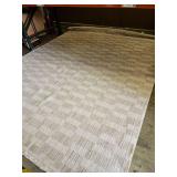 Large Textured Ivory Area Rug - Retail: $299