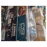 Char-Broil 4 Burner 25000 BTU Gas Grill 463351125 Black/Silver - Retail: $350