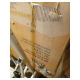 Loyoda Drop Arm Bedside Commode, Commode with Padded Seat and Backrest, 500lbs Capacity, 5.81QT Removable Bucket, Adjustable Height Portable Toilet for Adults, Gray - Retail: $110