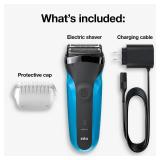 Braun Electric Razor for Men, Series 3 310s Electric Foil Shaver, Rechargeable, Wet & Dry - Retail: $41