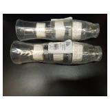 4 IN 1 STACKING CLASS CUPS, Head, Fins, Stomach and Tail form fish when stacked.  Set of 2 ,  8 Cup Count - Retail: $10