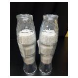 4 IN 1 STACKING CLASS CUPS, Head, Fins, Stomach and Tail form fish when stacked.  Set of 2 ,  8 Cup Count - Retail: $10