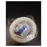 Holikme Door Draft Stopper Under Door Draft Blocker Insulator Doors Sweep Weather Stripping Noise Stopper Sheets, Rolls & Strips Strong Adhesive, White - Retail: $12