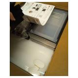 12 Pack X Large Shoe Storage Organizer for Closet, Modular Space Saving Shoe Boxes Clear Plastic Stackable Containers Display Case Bins with Lids, Black - Retail: $50