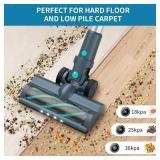 Belife BVC12 Cordless Vacuum Cleaner, 450W 38Kpa Stick Vacuum with Charging Dock Station, Anti-Tangle Wireless Vacuum with 50 Mins Runtime, Vacuum for Hardwood Floor, Pet Hair, Carpet - Retail: $130
