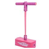 Flybar My First Foam Pogo Jumper for Kids Fun and Safe Pogo Stick for Toddlers, Durable Foam and Bungee Jumper for Ages 3 and up, Supports up to 250lbs (Pink) - Retail: $29