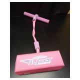 Flybar My First Foam Pogo Jumper for Kids Fun and Safe Pogo Stick for Toddlers, Durable Foam and Bungee Jumper for Ages 3 and up, Supports up to 250lbs (Pink) - Retail: $29