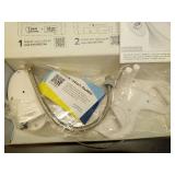 LUXE Bidet NEO 185 - Dual Nozzle, Self-Cleaning, Non-Electric Bidet Attachment for Toilet Seat, Adjustable Water Pressure, Rear & Feminine Wash (White) - Retail: $46