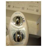 LUXE Bidet NEO 185 - Dual Nozzle, Self-Cleaning, Non-Electric Bidet Attachment for Toilet Seat, Adjustable Water Pressure, Rear & Feminine Wash (White) - Retail: $46