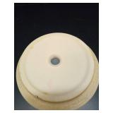 White Ceramic Planter Pot - Retail: $16