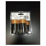 Duracell D4 Alkaline Batteries - 4 Pack - Retail: $13