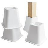 4pk Bed Risers Espresso - Room Essentialsâ¢ - Retail: $15